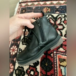 Zara Kids Leather Lace up Boot